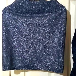 Express sparkling stretch skirt
